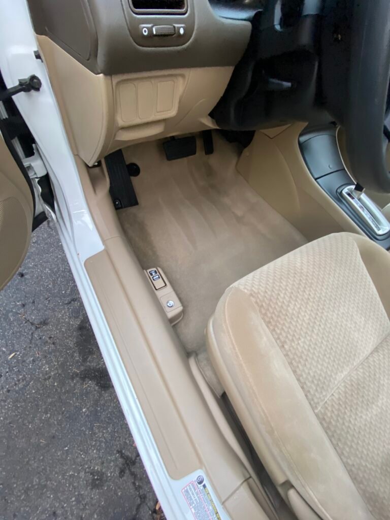 carpet shampoo after interior detail
